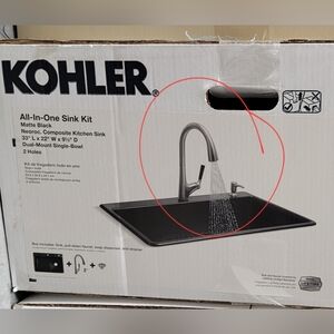 Kohler Faucet & Soap Dispenser